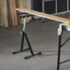 Caballete plegable de apoyo con rodillo