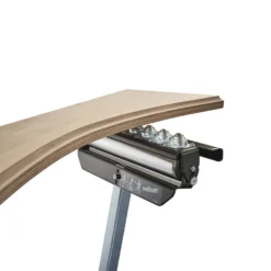 Caballete plegable de apoyo con rodillo