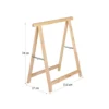 Caballete plegable de madera