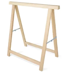 Caballete plegable de madera