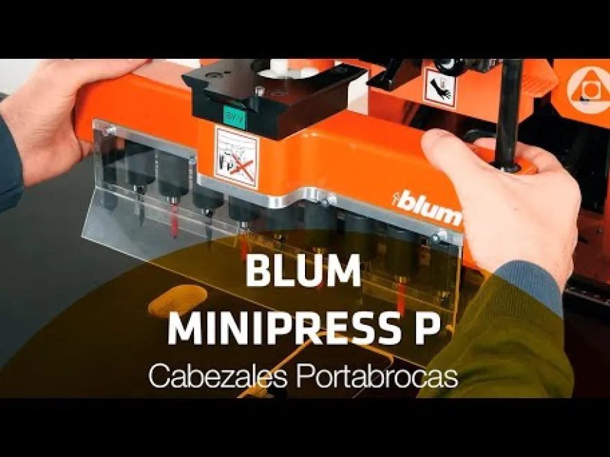 Cabezales portabrocas para bisagradora Blum Minipress P
