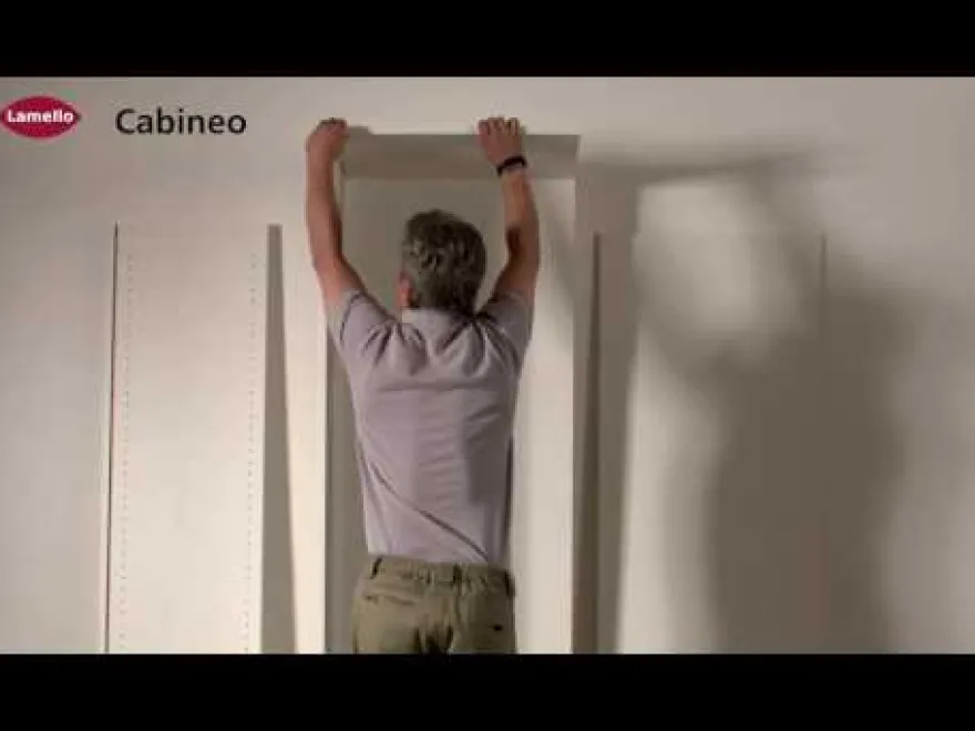 CABINEO 8 - Ensamble de conexión entre tableros Lamello