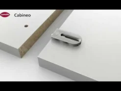 CABINEO 8 - Ensamble de conexión entre tableros Lamello