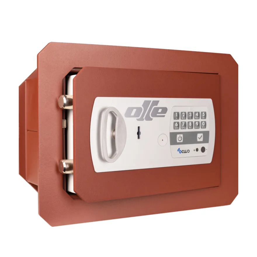 Caja fuerte empotrada SERIE 600 - Apertura digital y llave y sistema Ocluc