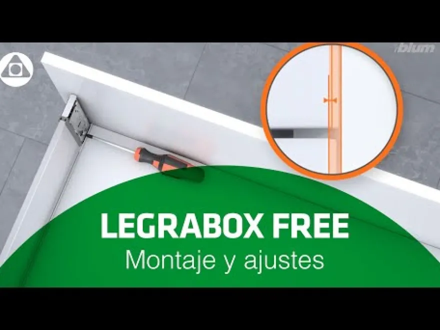 Cajón interior Blum Legrabox Free perfil C