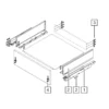 Cajón Legrabox Pure de Blum altura K