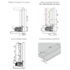 Cajones Blum Legrabox Free altura C