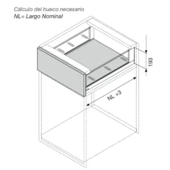 Cajones Blum Legrabox Free altura C