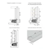 Cajones Blum Legrabox Pure perfil C