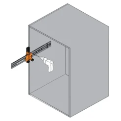 Calibre universal Blum para mecanizar cascos