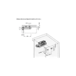 CAMAR PLUS - Colgador fijación con tornillo o con tetón 10 mm.