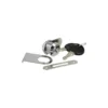 CAM LOCK S - Cerradura tipo buzón para vitrinas, con protector para cristal y antigiro embellecedor.
