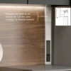 CASIA 2 - Regleta sobrepuesta ajustable para rincones con enchufes y USB