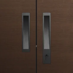 Cazoleta semi embutida para puerta corredera