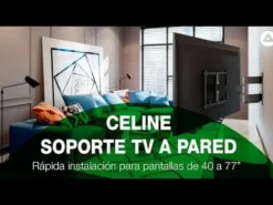 CELINE - Soporte articulado de 2 brazos para pantalles de 40 a 77