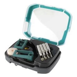 CERAMIC - Set de brocas de diamante con guía de perforado y refrigerador Wolfcraft