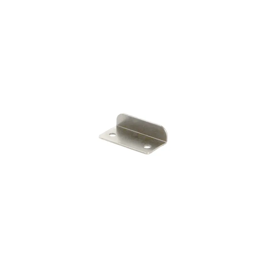 Cerradero angular para cerraduras de muebles