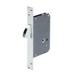 865 - Cerradura de gancho con muletilla para puerta corredera