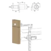 Cerradura KOMBI para sistema STOP CONTROL