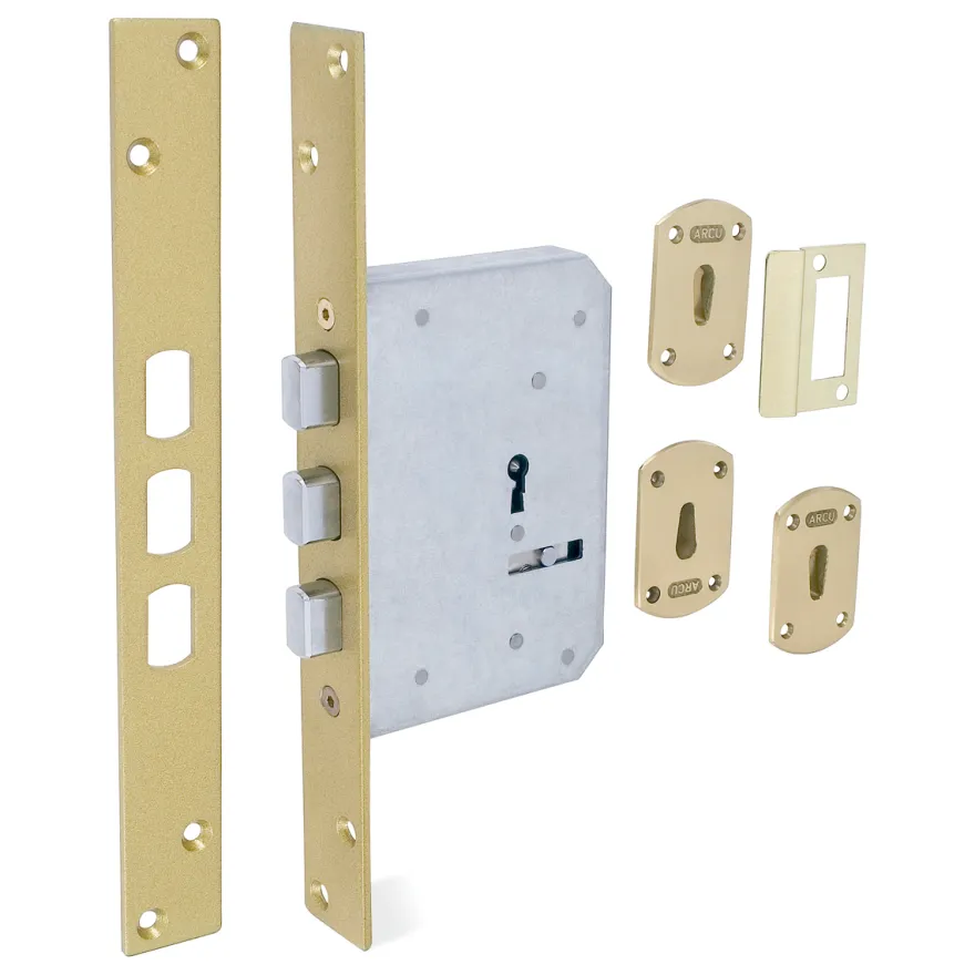 Cerraduras Embutidas Gorjas ARCU 308 Golpe y llave + solo llave