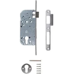 Cerraduras golpe y llave para puerta madera sin cilindro TESA 4130