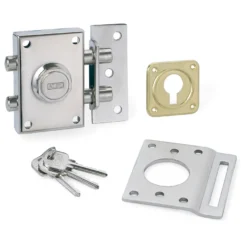 Cerradura Sobrepuesta para Puertas YALE-AZBE 16-O - Antipalanca