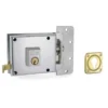 Cerradura Sobrepuesta YALE-AZBE R/6 - Golpe y llave sistema antipalanca