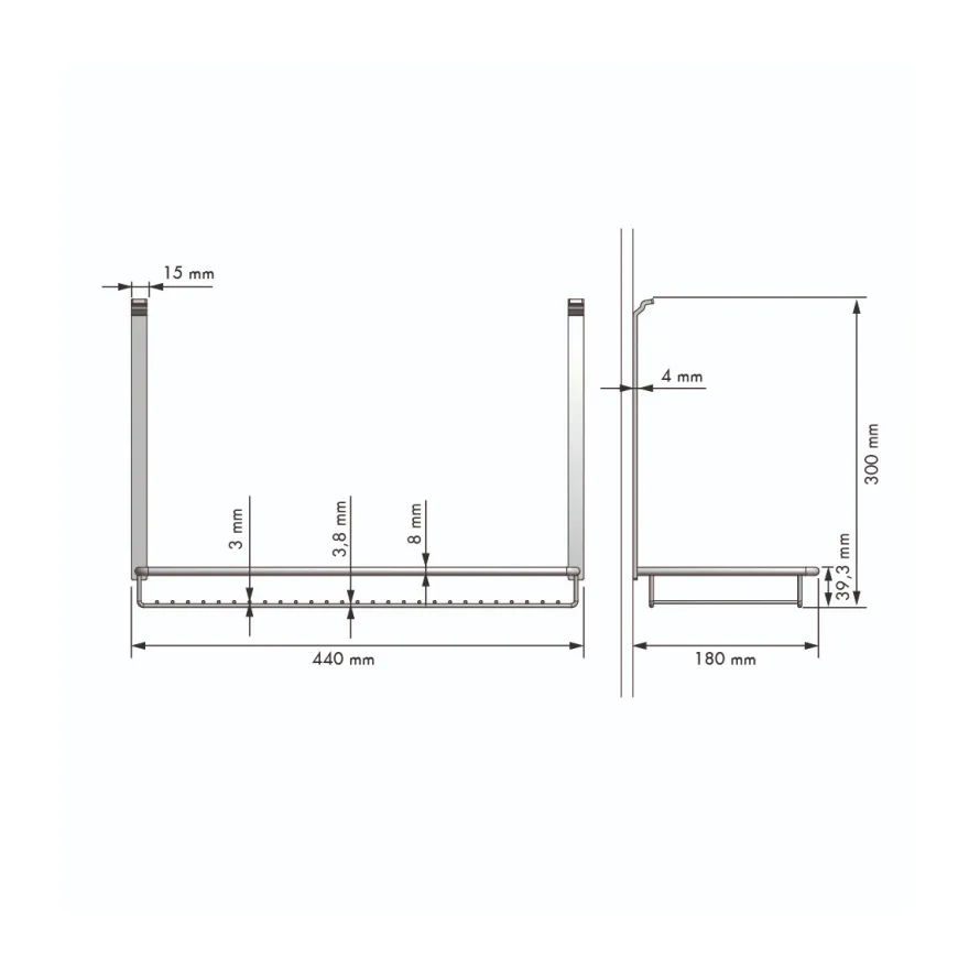 Cesta soporte multiuso para colgar en la pared de la cocina