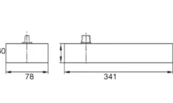 Cierrapuertas de Suelo Vaivén BTS-80 DORMA