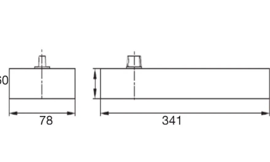 Cierrapuertas de Suelo Vaivén BTS-80 DORMA