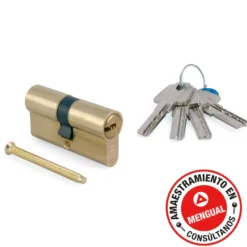Cilindro TESA T60 - Bombillo de 6 pitones con llave de puntos