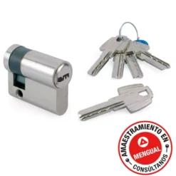 Cilindro TESA T60 - Medio cilindro con llave de puntos