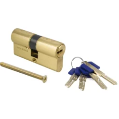 Cilindro TESA TX80 - Bombillo de 10 pitones con llave de puntos INCOPIABLE de GIRO LIMITADO
