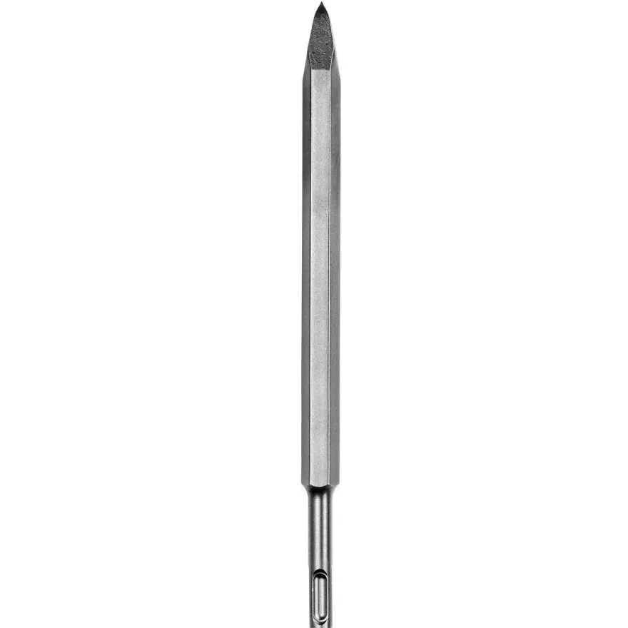 Cincel tipo puntero para martillos SDS PLUS 250 mm.