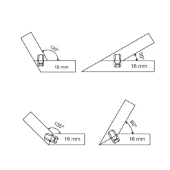 CLAMEX P-10 - Conector para tableros desde 13 mm.