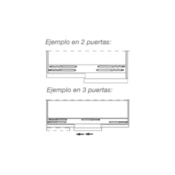 CLASS - Jgo. de amortiguadores para guías