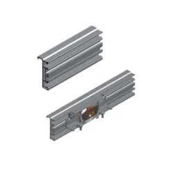 CLASS - Kit perfil horizontal para puertas revestidas de aluminio o madera