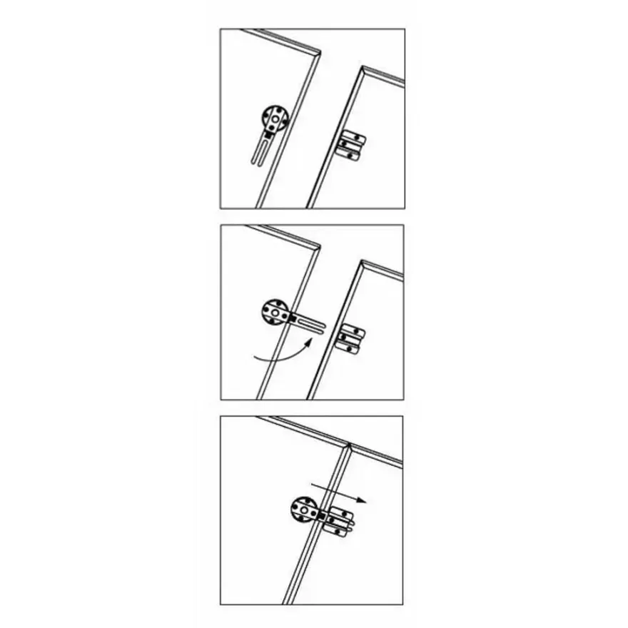 CLICK CATCH - Set de conexión por presión para mesas