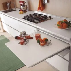 COCKTAIL - Guía extensible de 3 cuerpos autoarrastre para mesa oculta