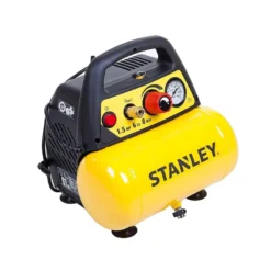 Compresor portátil de tamaño reducido STANLEY Vento. Sin Mantenimiento. (1,5HP / 6L)