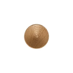 CONIC Wood - Pomo circular de forma cónica