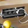 CONI - Módulo encastrable abatible con tomas TT y USB