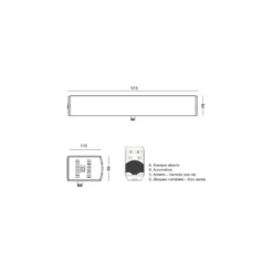 CONSERJE - Cierrapuertas automático para puertas hasta 140Kg