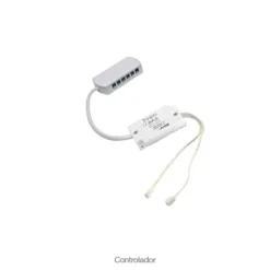Controlador de 12 vías con mando a distancia para led 24V-80W