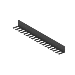 Corbatero cinturonero fijo para lateral del mueble - Antracita