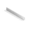 Corbatero y cinturonero extraíble para lateral del mueble - Cromo Mate