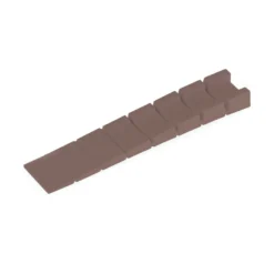 Cuña de plástico para mueble de 1 a 8 mm.