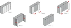DARWIN - Sistema para ocultar puertas batientes de hoja doble