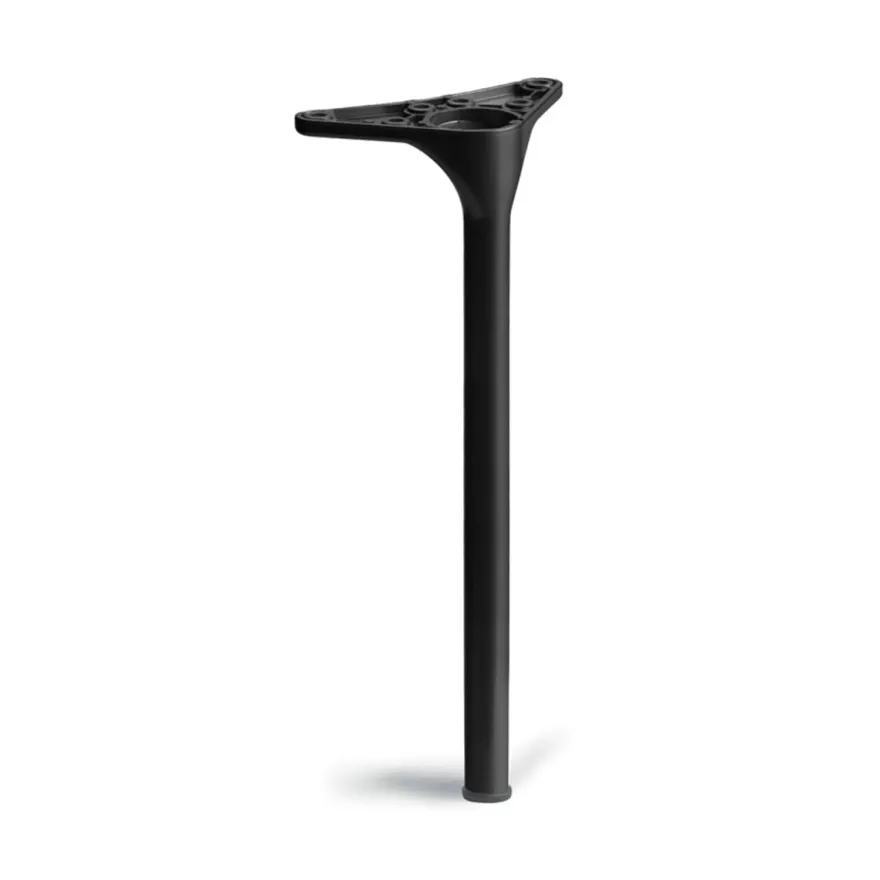 DAVIS - Pata fija redonda regulable para mueble