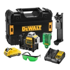 Dewalt DCE089D1G-QW - Nivel láser autonivelante 360º 30 m.